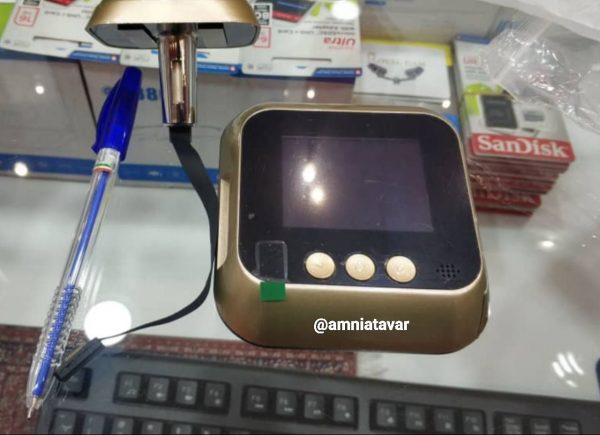 دوربین چشمی درب آپارتمان با مانیتور 2.8 دید درشب با قابلیت فیلمبرداری و عکسبرداری