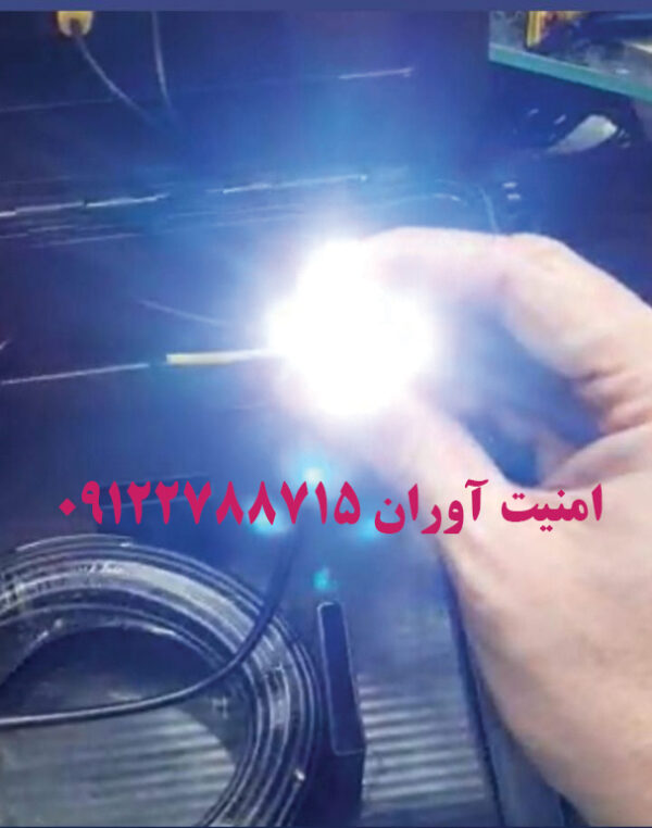 پکیج شماره 3❤دوربین شلنگی آندوسکوپی+مانيتور رنگی با پرتاب نور 4 متر+باكس ضبط10تا100متری - تصویر 5
