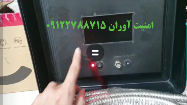 پکیج شماره 4❤دوربین شلنگی آندوسکوپی+مانيتور رنگی با پرتاب نور 4 متر👈باكس چمدانی فنری10تا100متری - تصویر 11